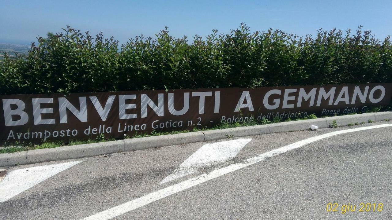 Antica Gemma Hotel Gemmano Exterior foto